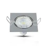 V-TAC VT-3592 GU10 Корпус Луна Квадрат Оринтируема Хром