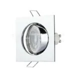 V-TAC VT-3592 GU10 Корпус Луна Квадрат Оринтируема Хром