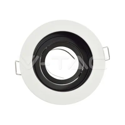 V-TAC VT-3595 GU10 Корпус Луна Кръг Бяла