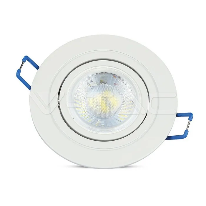 V-TAC VT-3599 1*GU10 Корпус Луна Кръг Бяла