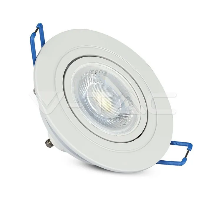 V-TAC VT-3599 1*GU10 Корпус Луна Кръг Бяла