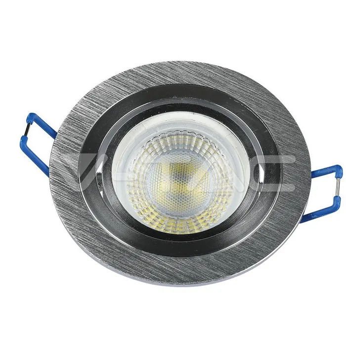V-TAC VT-3600 1*GU10 Корпус Луна Кръг Алуминий
