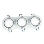 V-TAC VT-3603 3*GU10 Корпус Луна Кръг Бяла