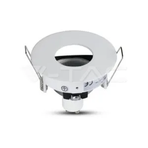 V-TAC VT-3611 GU10 Корпус Луна Кръг Мат Бяла