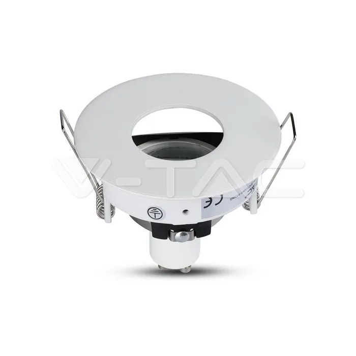 V-TAC VT-3611 GU10 Корпус Луна Кръг Мат Бяла