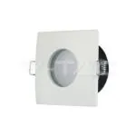 V-TAC VT-3615 GU10 Корпус Луна Квадрат Мат Бяла