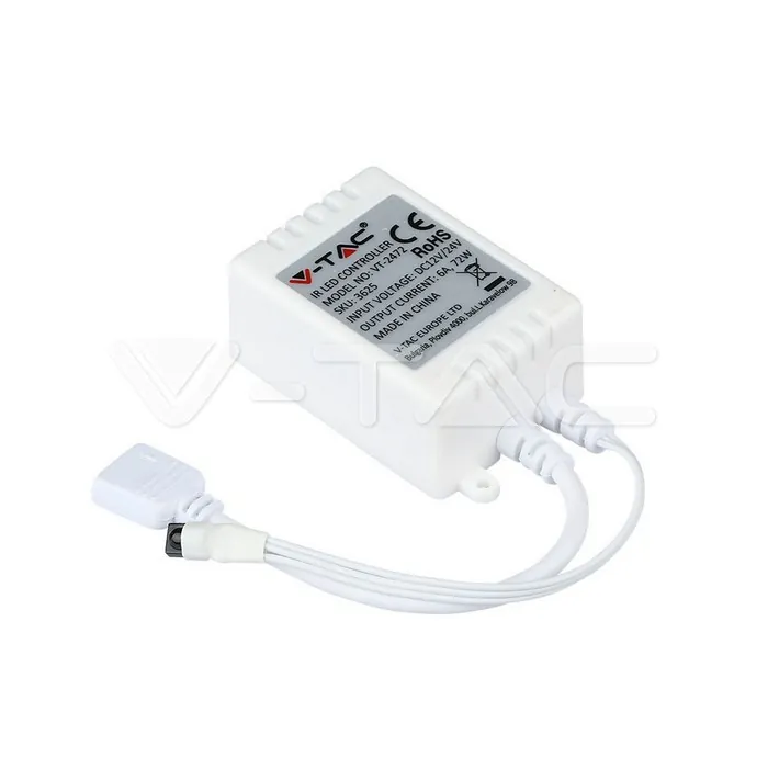 V-TAC VT-3625 Дистанционно Управление RGB 24 бутона Кръгло