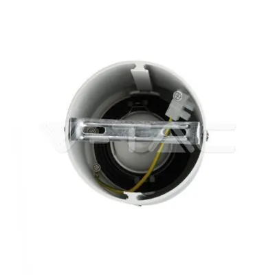 V-TAC VT-3627 GU10 Корпус Луна Външен Монтаж Кръг Бял