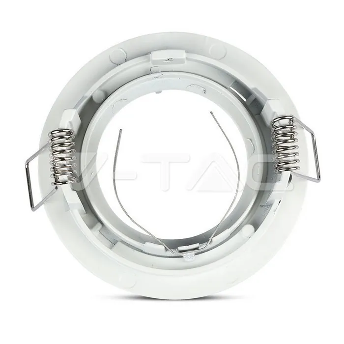 V-TAC VT-3642 GU10 Корпус Луна Кръг Бяла
