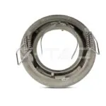 V-TAC VT-3643 GU10 Корпус Луна Кръг Сатен Никел