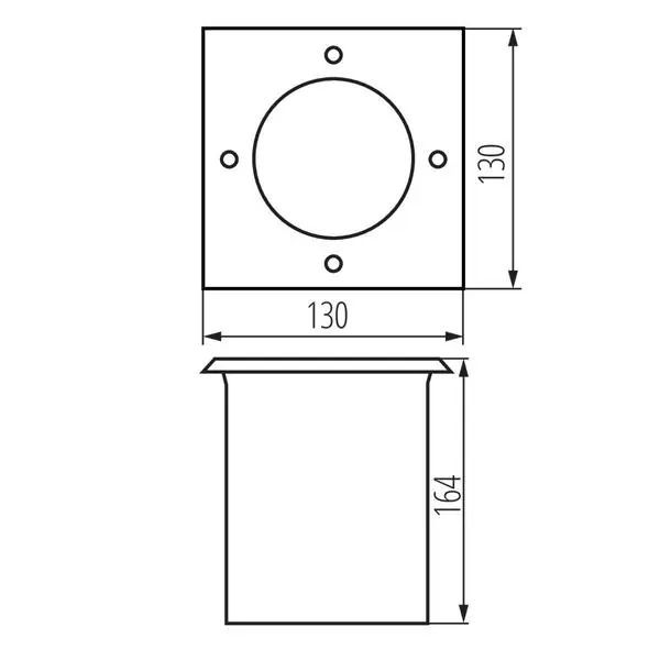 Kanlux 36431 Oprawa najazdowa BERG AD GU10 220V