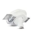V-TAC VT-3650 GU10 Гипсова Отливка Кръг Бял