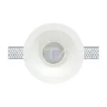 V-TAC VT-3654 GU10 Гипсова Отливка Кръг Бял