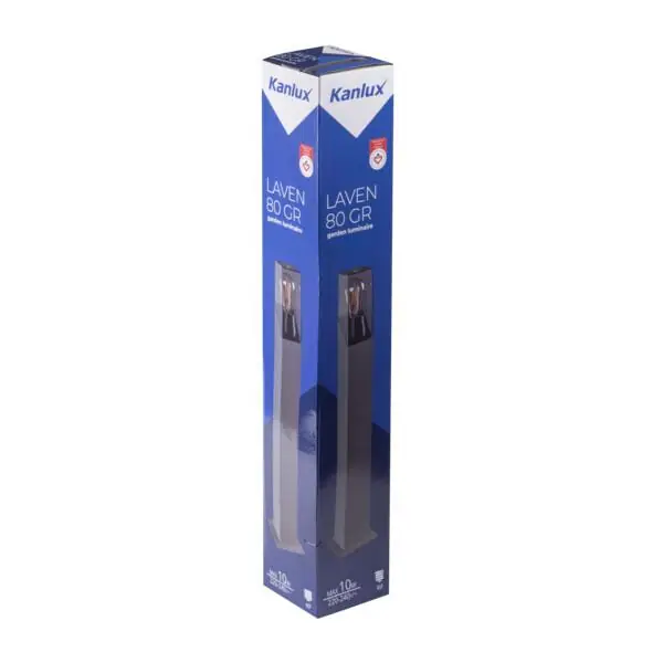 Kanlux 36545 Градинско осветително тяло със сменяем източник на светлина LAVEN LAVEN 80 GR