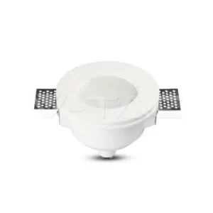 V-TAC VT-3692 GU10 Гипсова Отливка Мат Стъкло Кръг