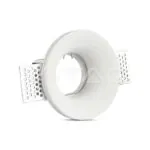 V-TAC VT-3697 GU10 Корпус Кръг Бял