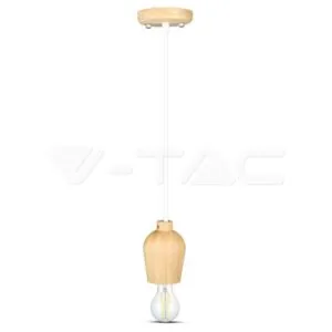 V-TAC VT-3720 Висящ Пендел Бял Кабел