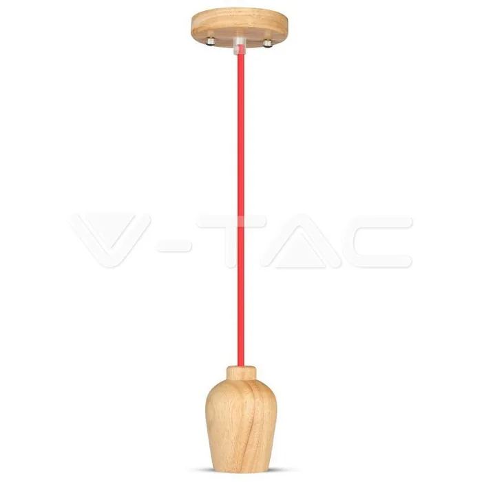 V-TAC VT-3723 Висящ Пендел Червен Кабел