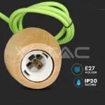 V-TAC VT-3725 Висящ Пендел Зелен Кабел