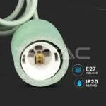 V-TAC VT-3742 Бетонен Пендел Светло Зелен