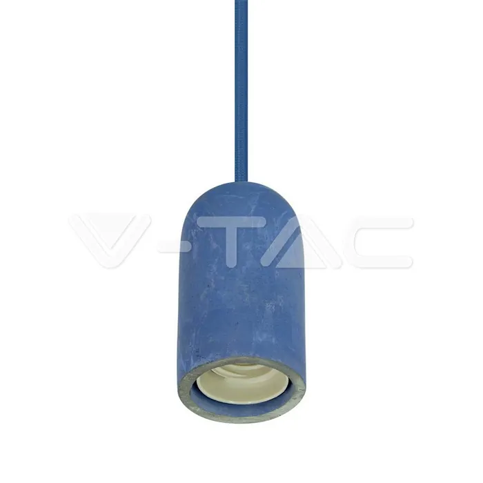 V-TAC VT-3744 Бетонен Пендел Светло Син