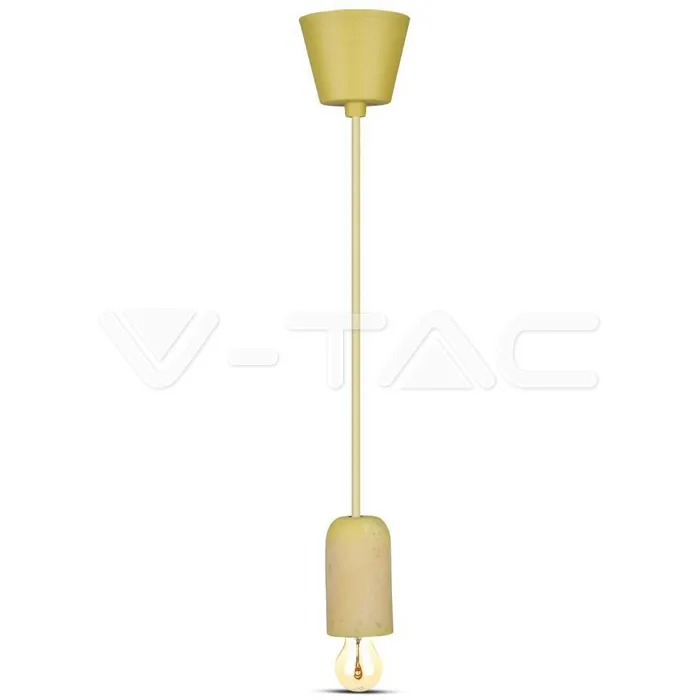 V-TAC VT-3745 Бетонен Пендел Светло Жълт