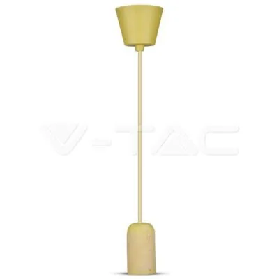 V-TAC VT-3745 Бетонен Пендел Светло Жълт