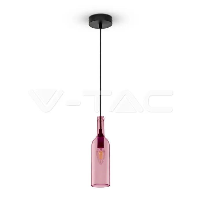 V-TAC VT-3772 Пендел Бутилка Розов