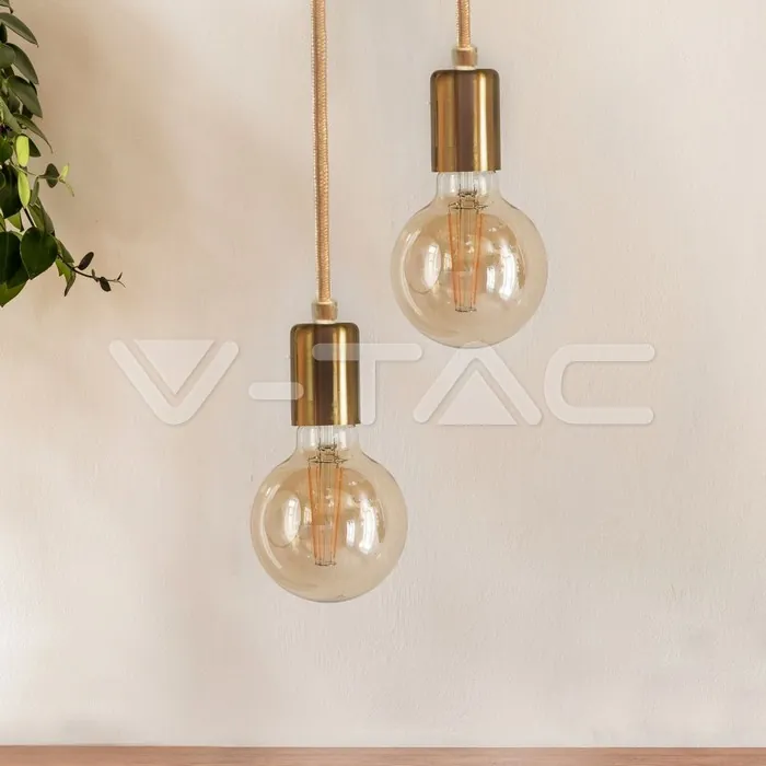 V-TAC VT-3777 Пендел Златен Комплект с Основа