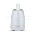 V-TAC VT-3800 Фасунга Порцелан E27 Сив