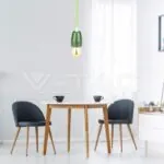 V-TAC VT-3805 Пендел Порцеланова Фасунга E27 Зелен