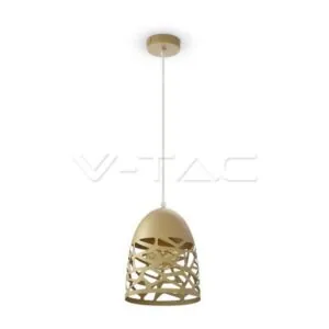 V-TAC VT-3821 Пендел Златен Златен Кабел