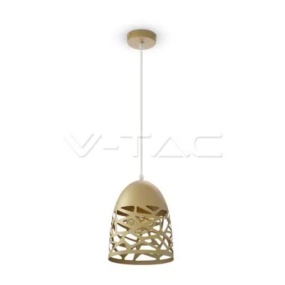 V-TAC VT-3821 Пендел Златен Златен Кабел
