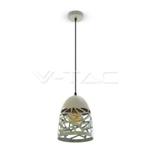 V-TAC VT-3822 Пендел Сив Мат Сив Кабел