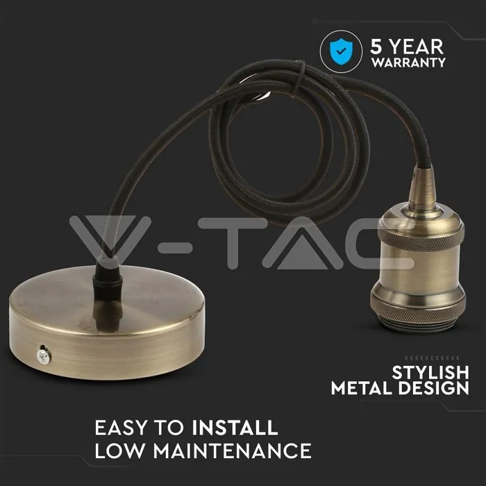 V-TAC VT-3843 Пендел Бронз