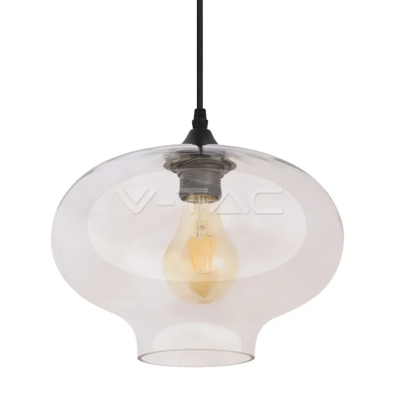 V-TAC VT-3867 Пендел Стъклен Сфера Artistic Прозрачен ф280