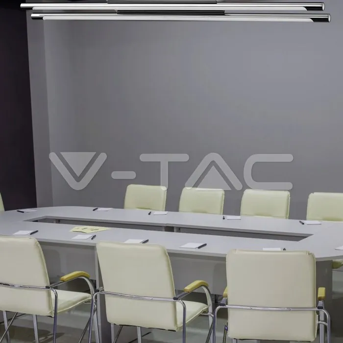 V-TAC VT-3893 36W LED Стенна/Таванна Лампа 4000K Двойна Хром