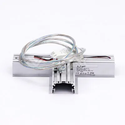 V-TAC VT-392 12W T Конектор Долно Стоене Сив 4000K