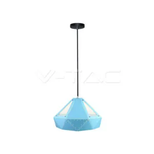 V-TAC VT-3946 Пастел Призма Син Пендел 310 x 180 мм