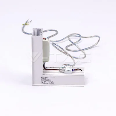 V-TAC VT-397 12W L Конектор Външен за Окачване Бял 4000K