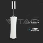 V-TAC VT-3980 18W LED Пендел Димиращ Бял 3000K