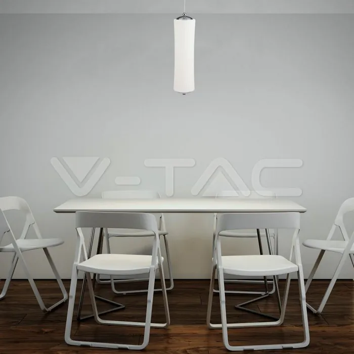 V-TAC VT-3980 18W LED Пендел Димиращ Бял 3000K