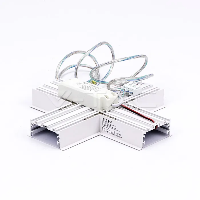 V-TAC VT-399 16W X Конектор Долно Стоене за Окачване Бял 4000K