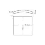 Vito 4002670 Аплик за стена SIMENA-300 2xE27 LEAF IP20 120W 220V