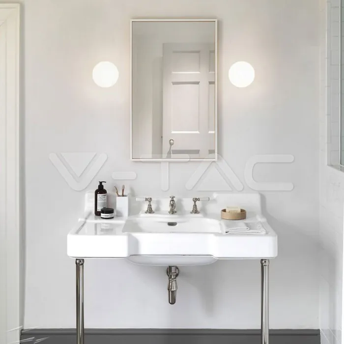 V-TAC VT-40041 12W LED Стенна Лампа Бяла Димираща 3000K