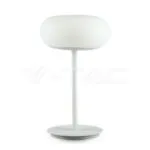 V-TAC VT-40071 12W LED Настолна Лампа Бяла Димираща 3000K