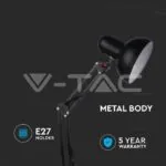 V-TAC VT-40341 Настолна Лампа Е27 Бяла 325x560 PIXI
