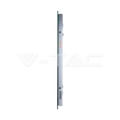 V-TAC VT-40441 4W LED Огледало Правоъгълник IP44 Anti Fog 6400K + 13 W Нагревател
