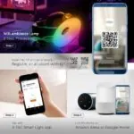 V-TAC VT-405861 4W Амбиаентна Лампа Smart RGB