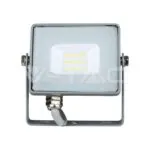 V-TAC VT-432 10W LED Прожектор SAMSUNG Чип SMD Сиво Тяло 6400K